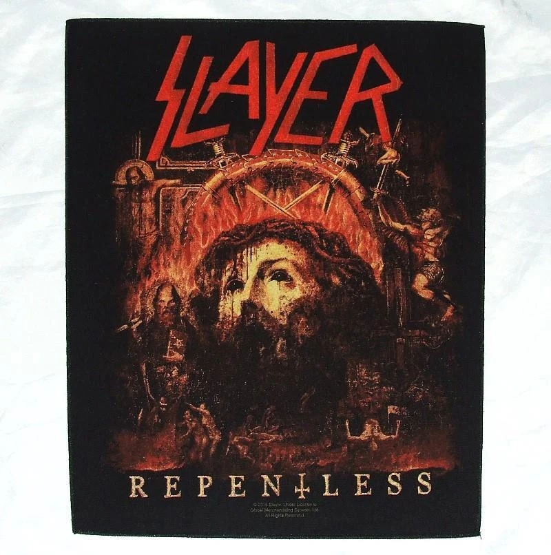 Parche trasero grande Slayer Repentless de metal pesado Foto 1 de 1