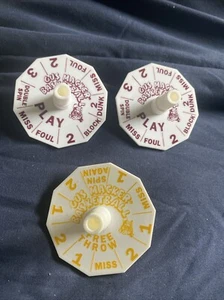 Super Rare 1991 Gus Macker Basketball Spinz-it Dials Tops Game - Picture 1 of 5