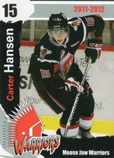 2011/12 Moose Jaw Warriors - CARTER HANSEN