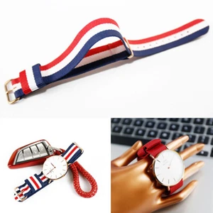 Suitable for dw men's and women's canvas breathable universal DW watch strap - Picture 1 of 46