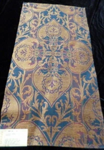 LEE JOFA Designer DAMASK CHENILLE FABRIC Sample 14" x 29" Crafts Pillow - Picture 1 of 2