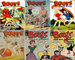 1940's - 1950's Boots and Her Buddies Comic Book Package - 6 eBooks on CD - Picture 1 of 3