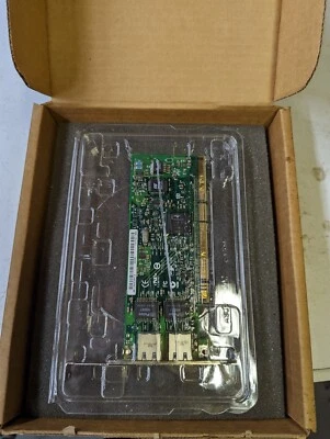 Network HP NC7170 313586-001 Gigabit Dual Port Pci-X 2xRJ45 1Gbps 313559-001 - Image 1 of 3