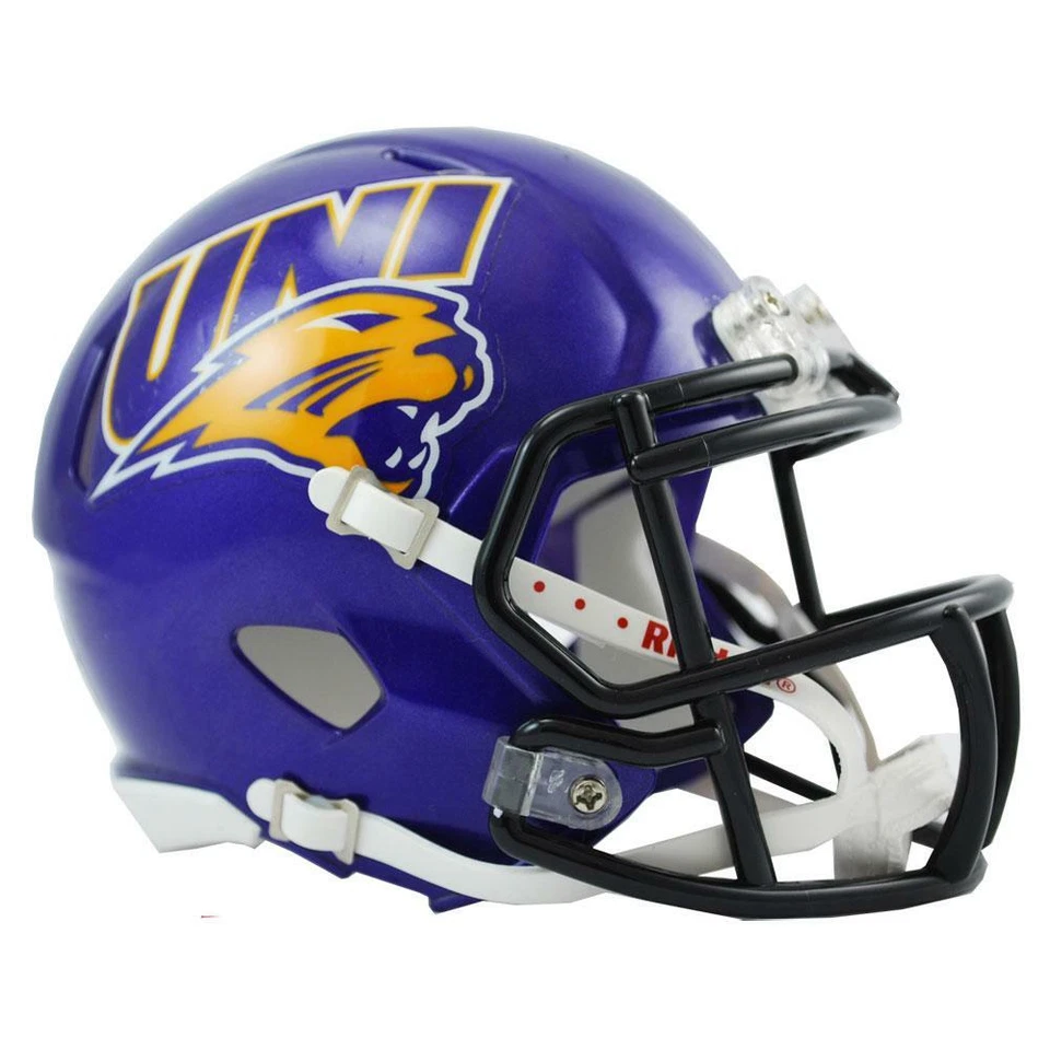 Northern Iowa Panthers Riddell Speed Mini Football Helmet - Image 1 of 1