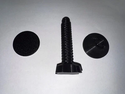 Logitech Saitek Pro Flight Yoke Mounting Screw w/furniture protector pad - Image 1 of 2