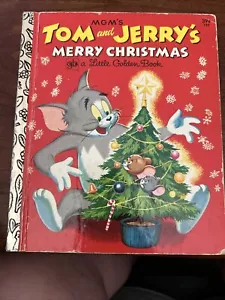 1973 MGM'Ss Tom And Jerry's Buon Natale PICCOLO LIBRO D'ORO - Foto 1 di 6