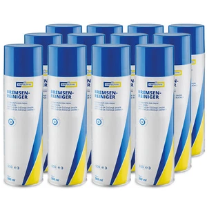 12x Cartechnic Bremsenreiniger Spraydose 500ml Entfetter Teilereiniger - Bild 1 von 4