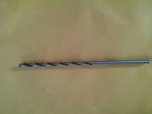 P&N Straight Shank Drillbit HSS Long Drill 11/64" OL 5 3/4"  FL 3 1/4" - Picture 1 of 1