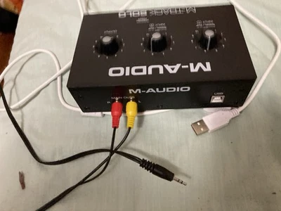 M-Audio M-Track Solo 2-Channel USB Interface Streaming and Podcasting - Image 1 of 4