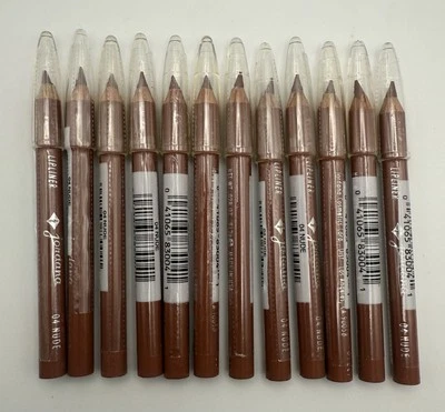Jordana LOT OF 12 - 3-½” Kohl Kajal Lipliner Pencils - 04 NUDE - NEW & SEALED - Image 1 of 4