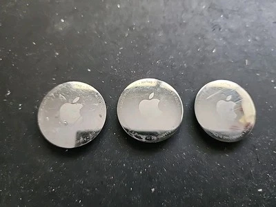 Lot Of 3 Apple AirTag (CAPS ONLY) USED!! - Image 1 of 3