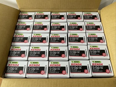 50x Kenda Airolution 12x1.75-2.25" 12 Inch Schrader Valve Bike Inner Tubes - Image 1 of 4