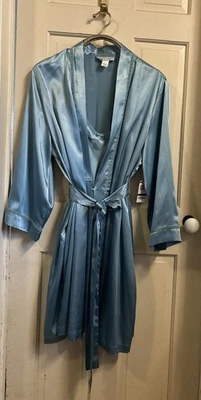 Morgan Taylor Intimates Opal Vestido XL Y Bata XXL Conjunto De Colección Foto 1 de 4