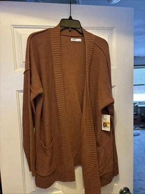 Кардиган повседневный Sonoma миниатюрный размер PXL коричневый - Изображение 1 из 4