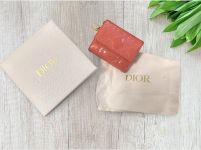 Подлинный Christian Dior Lotus бумажник Canage с коробкой и мешок для пыли - Изображение 1 из 4