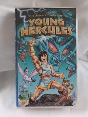 Amazing Feats of Young Hercules VHS Video Tape Clamshell Case  - Image 1 of 2