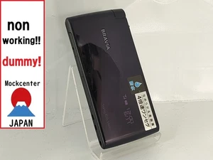 【Factice !】 Sony Ericsson S004 BRAVIA (couleur noir) au-japon téléphone portable qui ne fonctionne pas - Photo 1 sur 4