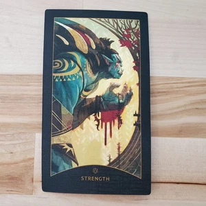 Dungeons And Dragons Single Tarot Card ~ STRENGTH - Picture 1 of 3