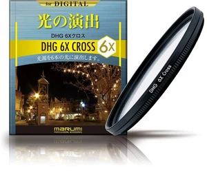 Marumi Cross Filter 72mm DHG 6X Cross 72mm For Cross-Effect Made in Japan NEW - Picture 1 of 4