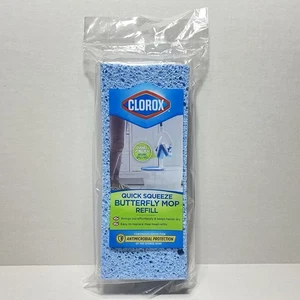 Repuesto de fregona mariposa Clorox Quick Squeeze fácil botón de repuesto nuevo - Imagen 1 de 6