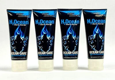 H2Ocean Ocean Ocean Care 纹身护理 2.5 盎司 4 件套 — 第 1/4 张图片
