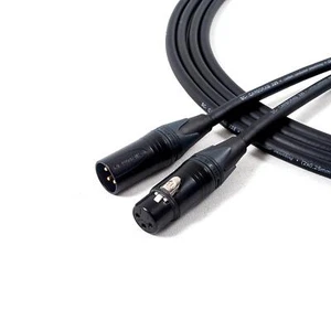 *Maßgeschneiderte Länge Mikrofonleitungen* Neutrik Gold XLR Stecker, Sommer Carbokab Kabel - Bild 1 von 3