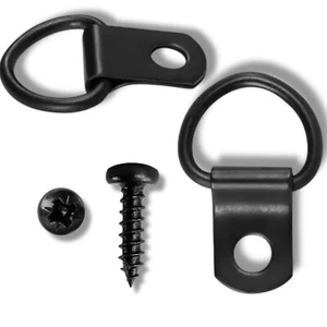 Anillos individuales negros de calidad tornillos opcionales marco de imagen marco colgante de lona - Imagen 1 de 7