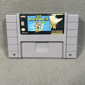 Super Mario World Super Nintendo Entertainment System SNES Video Game - Picture 1 of 7