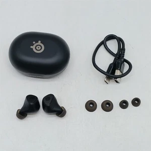 SteelSeries Arctis GameBuds for Xbox/PC/PS5/Switch/Mobile, Black *READ* - Picture 1 of 3