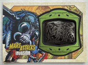 2013 Mars Attacks Invasion The Giant Flies Medallion Relic MM-13 - Picture 1 of 2