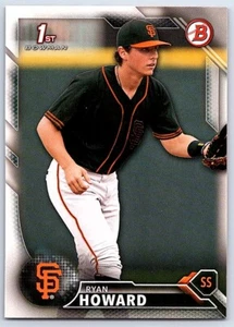 2016 Bowman Draft Ryan Howard San Francisco Giants #BD-72 - Picture 1 of 2
