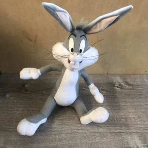 Vintage 90s 1998 Bugs Bunny Looney Tunes Ace Brand Plush 9" Sitting - Picture 1 of 8