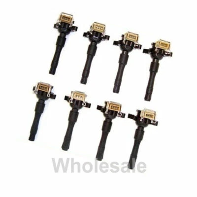 IC08 B321*8 MotorKing SET 8 bobinas de encendido para BMW M5 X5 Z3 M3 Z8 540i Land Rover Foto 1 de 2