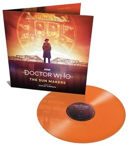 DOCTOR WHO LP The Sun Makers ORANGE VINYL Original Soundtrack TV Dudley Simpson - Picture 1 of 6