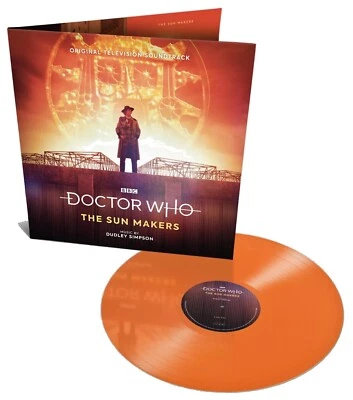 DOCTOR WHO LP The Sun Makers ORANGE VINYL Original Soundtrack TV Dudley Simpson Foto 1 de 4