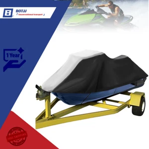 Yellow Trailerable Watercraft Jet Ski Cover Marine Grade 600 Denier Polyester - Picture 1 of 12