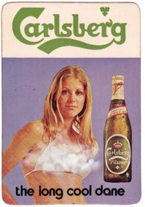 Mazuma *NP77 Malaysia Carlsberg Calendar 1973-1974 JULY73-JUN74 12 Months - Picture 1 of 2