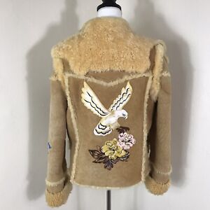 Coach 皮革外壳褐色外套、夹克、背心女| eBay