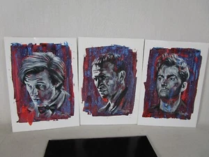 Doctor Who - James Hance - 50th Anniversary Blu-ray Box Set Exclusive Print Set - Picture 1 of 4