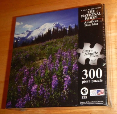 MOUNT RAINIER NATIONAL PARK - JIGSAW PUZZLE - 300 pieces - Image 1 of 4