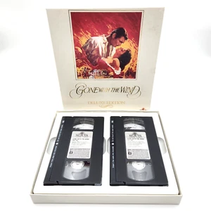 VTG Gone With The Wind VHS Box Set Color 1939 Deluxe MGM Collectors Set EXUC! - Picture 1 of 16