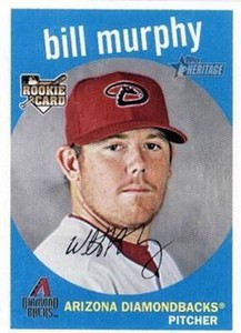 #297 Bill Murphy - Arizona Diamondbacks - 2008 Topps Heritage Baseball