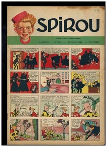 SPIROU N° 585 DUPUIS - 1949 charniere album n°29 - Picture 1 of 1