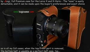 LUIGI's FULL CASE for your LEICA X-VARIO,2 COLORS READY,BARGAIN LOWERED PRICE - Picture 1 of 9