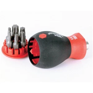 Wiha Tools Usa 38045 7 Piece Softfinish Stubby Bit Holder Set - Picture 1 of 3