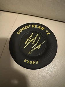 JOEY LOGANO Autographed Signed AUTO Mini Goodyear Racing Tire Beckett BAS - Picture 1 of 2
