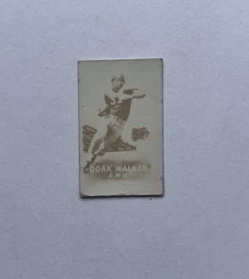 1948 TOPPS MAGIC PHOTO ALL AMERICAN FOOTBALL #3 DOAK WALKER SMU ROOKIE - Image 1 of 2