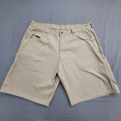 Pantalones Cortos Paredes Para Hombre 40 Tiro Alto Carpintero Relajado Contratista 10.5" Entrepierna Beige Foto 1 de 4