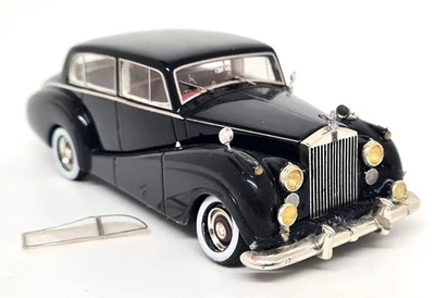 Unbranded 1/43 Rolls Royce Silver Cloud? Black Resin Scale Model Car REPAIRS - Image 1 of 4