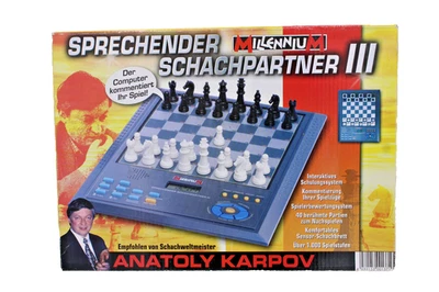 Sprechender Schachpartner 3 | Schachcomputer | Schach lernen | viele Stufen - Bild 1 von 4